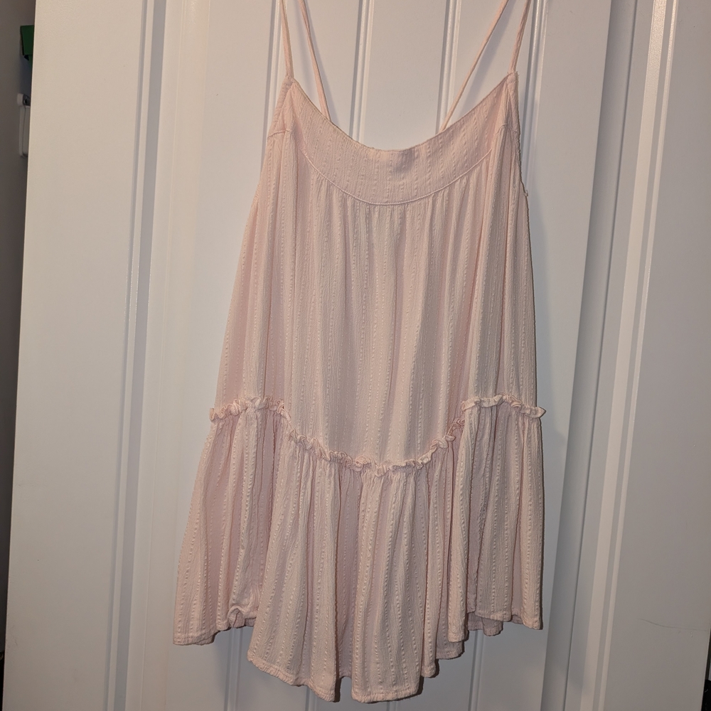 American Eagle Outfitters Blush Pink Spaghetti Strap Tank
